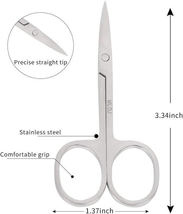 Stainless Steel Hair Scissors - Image 3
